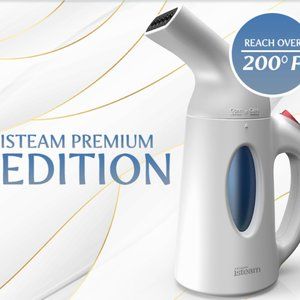 iSteam Steamer for Clothes [Home Steam Cleaner] Powerful Travel Steamer 7-in-1.